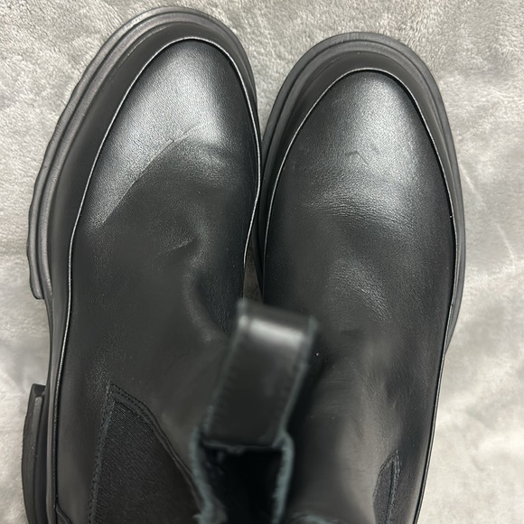 AllSaints Harlee Lug Sole Chelsea Boots Size 37.5 - Picture 10 of 10